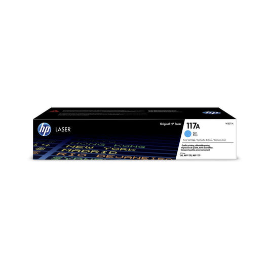 HP 117A Cyan Original Laser Toner Cartridge